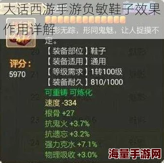 大话西游手游2024热门攻略：120级负敏鞋子详解与最新玩法解析